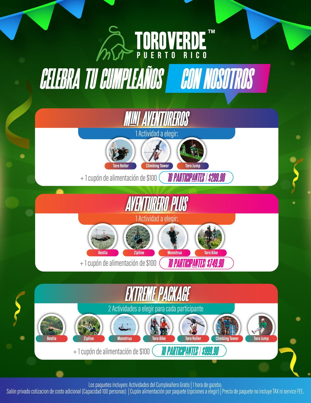 Celebrate your birthday with us